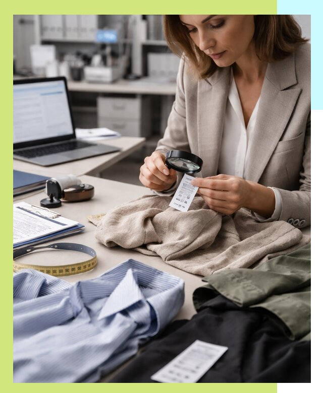 Сертификация одежды и текстиля в Дагестанских Огнях, быстрая экспертиза