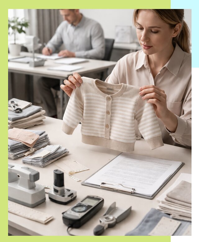 Сертификация детской одежды и текстильных изделий в Дагестанских Огнях