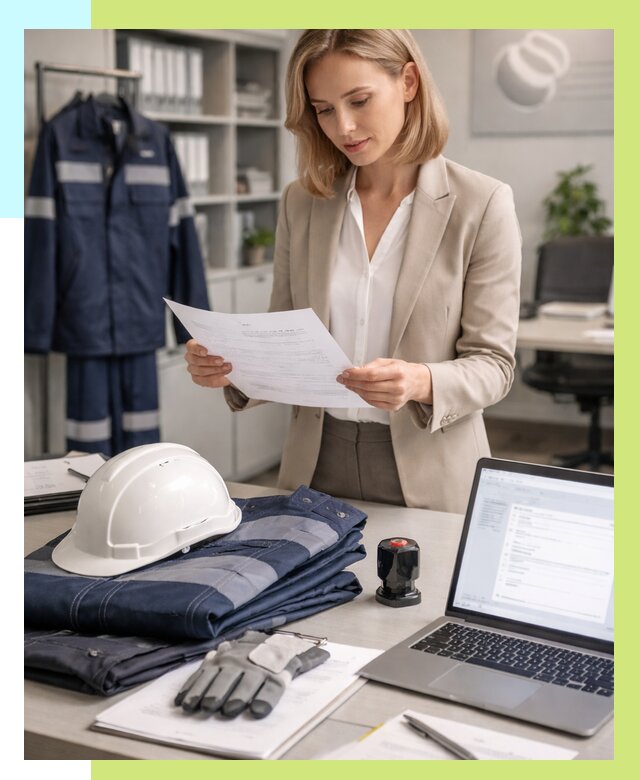 Сертификация спецодежды в Дагестанских Огнях от 7226 р. | Алешин-Дгс