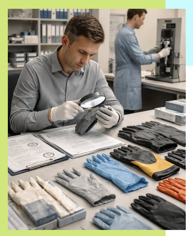 Сертификация перчаток и средств защиты продукции в Дагестанских Огнях