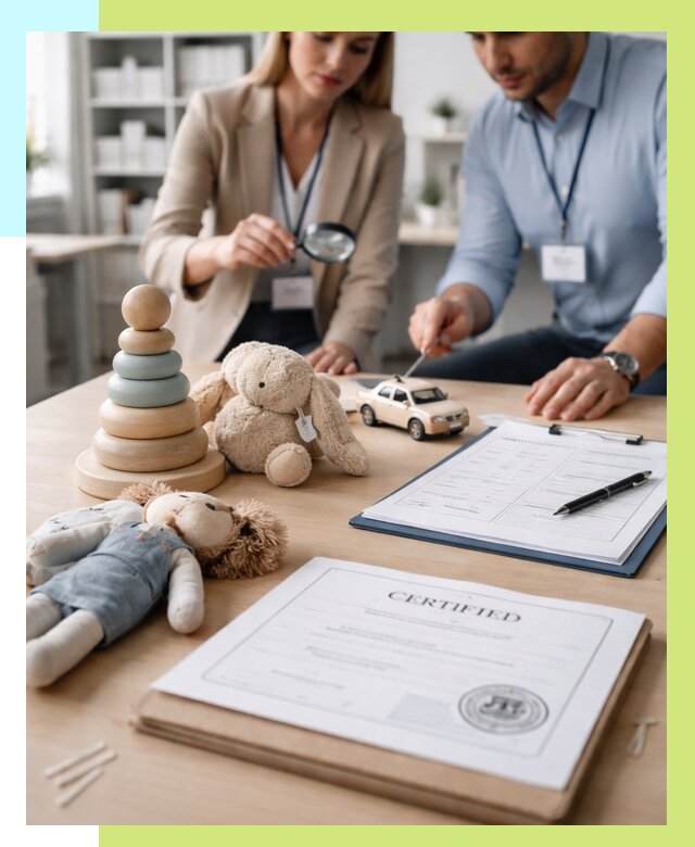 Сертификация игрушек в Дагестанских Огнях от 12388 р. | Алешин-Дгс