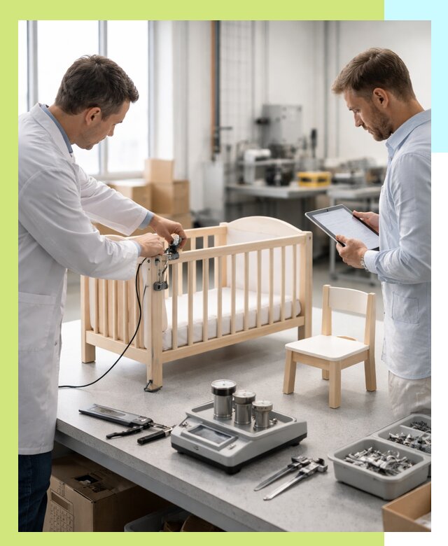 Сертификация детской мебели и проверка безопасности в Дагестанских Огнях