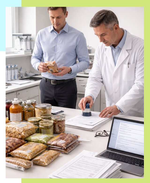 Сертификация пищевой продукции в Дагестанских Огнях от 18581 р. | Алешин-Дгс