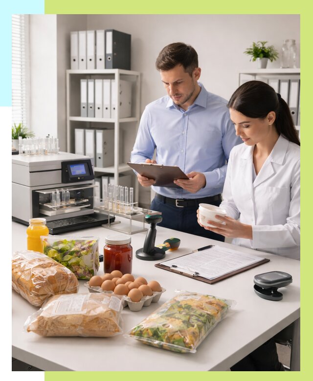 Сертификация продуктов питания в Дагестанских Огнях от 20646 р. | Алешин-Дгс