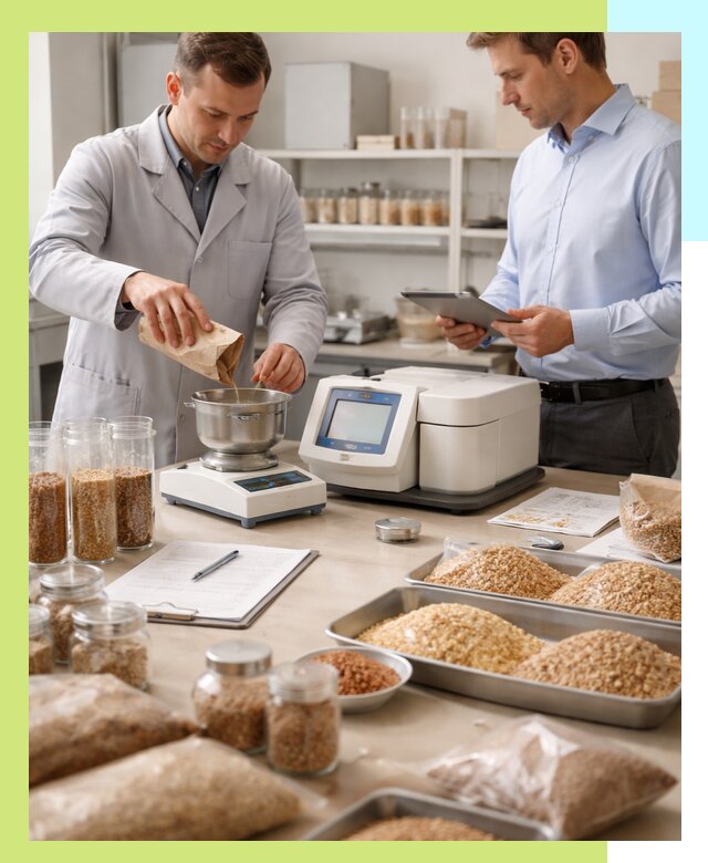 Сертификация зерна и зерновой продукции в Дагестанских Огнях для экспорта