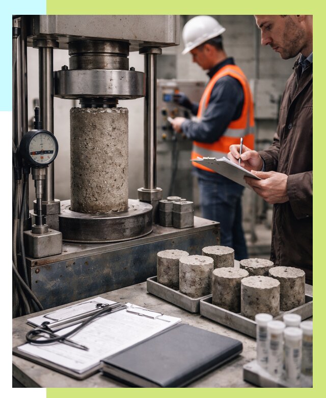 Сертификация бетона в Дагестанских Огнях от 30969 р. сертификат | Алешин-Дгс