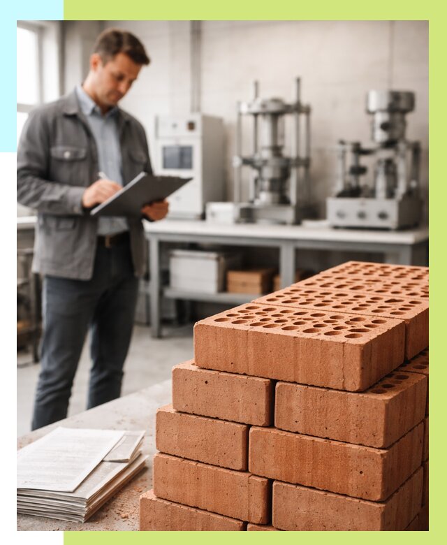 Сертификация кирпича в Дагестанских Огнях от 15485 р. | Алешин-Дгс под ключ