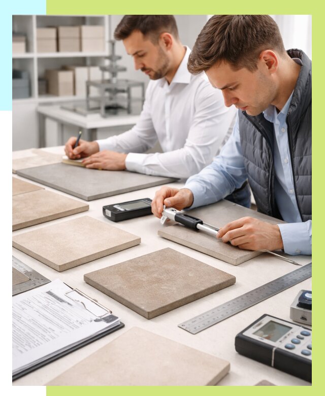 Сертификация плитки в Дагестанских Огнях от 25808 р. | Алешин-Дгс гарантия