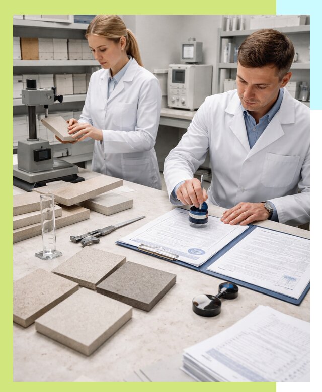 Сертификация плитки и керамики в Дагестанских Огнях с документами