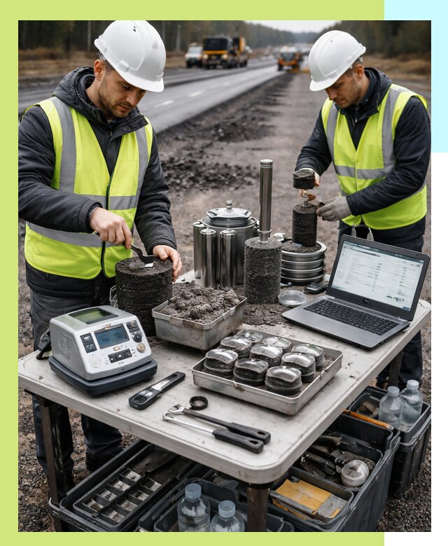 Сертификация асфальта: испытания и подтверждение в Дагестанских Огнях