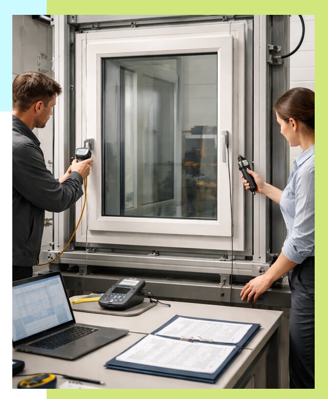 Сертификация окон в Дагестанских Огнях от 12388 р. под ключ | Алешин-Дгс