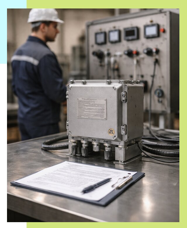 Сертификация взрывозащищенного оборудования в Дагестанских Огнях от 36131 р. | Алешин-Дгс