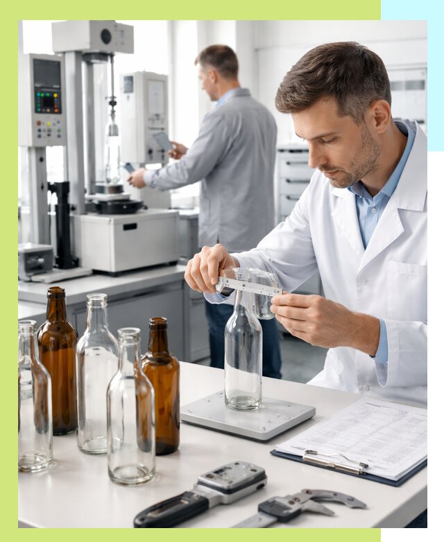 Сертификация стеклянных бутылок и сопутствующей упаковки в Дагестанских Огнях