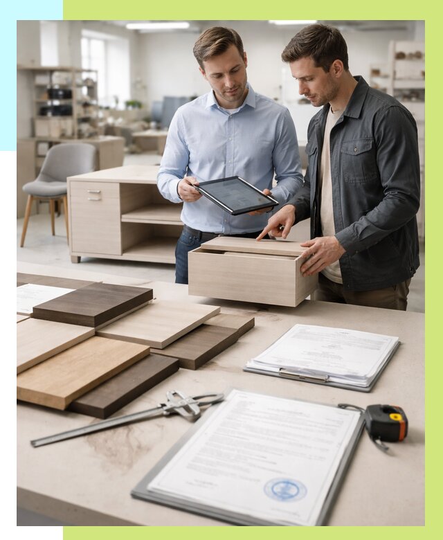 Сертификация мебели в Дагестанских Огнях от 8775 р. | Алешин-Дгс сертификат