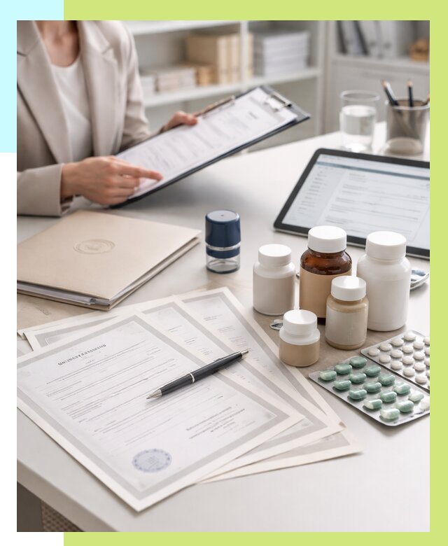 Сертификация БАД и СГР на бады в Дагестанских Огнях от 25808 р. | Алешин-Дгс