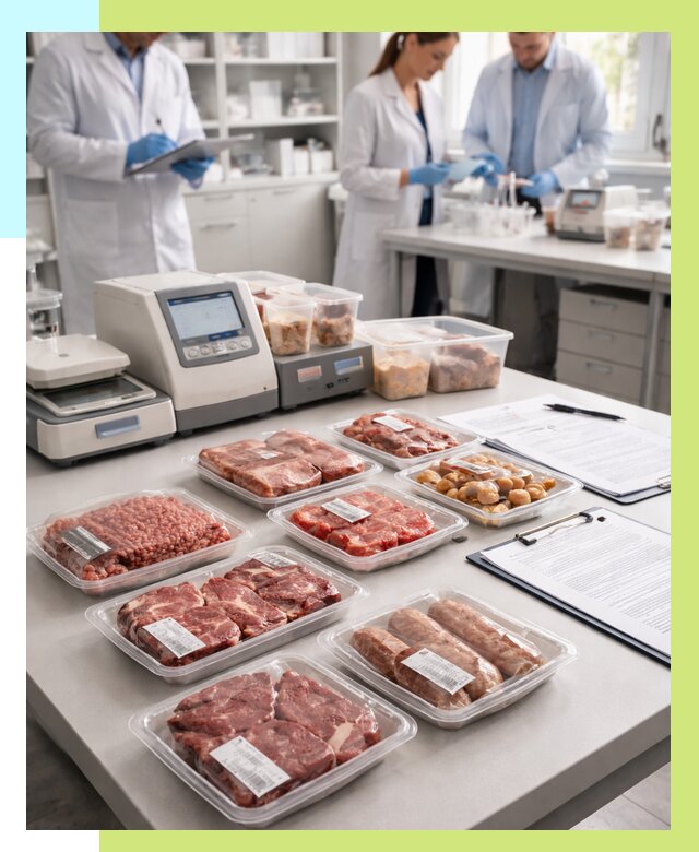 Сертификация мясной продукции в Дагестанских Огнях от 20646 р. | Алешин-Дгс