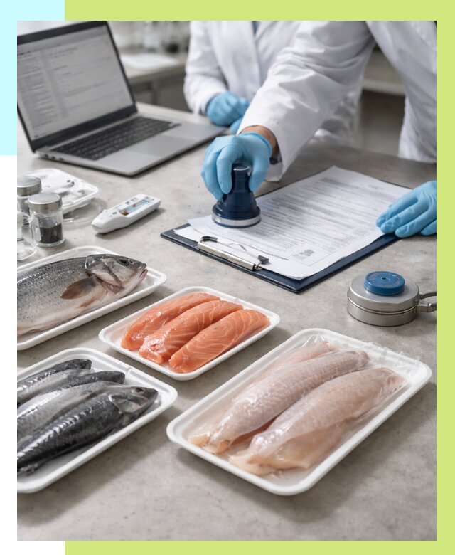 Сертификация рыбы и сертификат в Дагестанских Огнях от 15485 р. | Алешин-Дгс