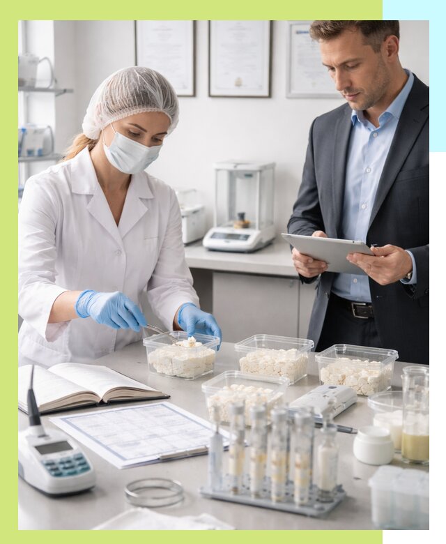 Сертификация творога и получение сертификата в Дагестанских Огнях