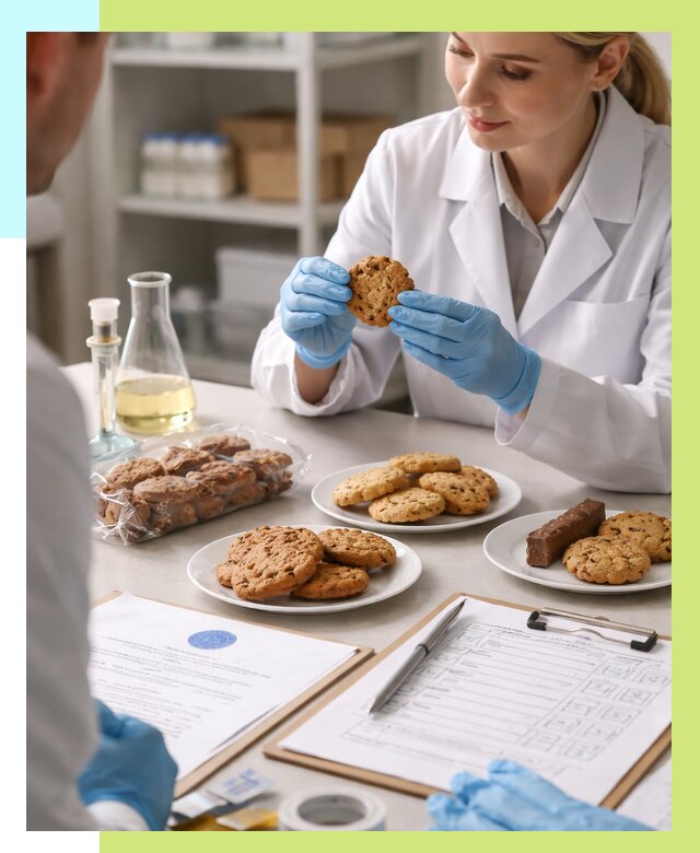 Сертификация печенья в Дагестанских Огнях от 8775 р. | Центр Алешин-Дгс