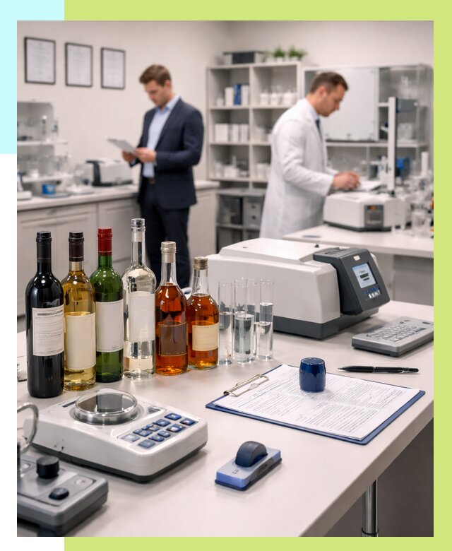 Сертификация алкогольной продукции в Дагестанских Огнях от 25808 р. | Алешин-Дгс