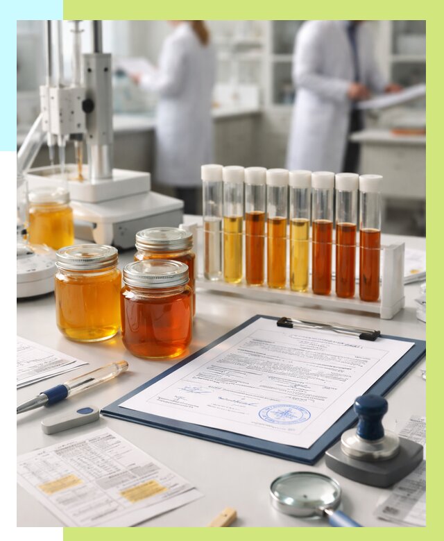 Сертификация меда в Дагестанских Огнях от 7742 р. под ключ | Алешин-Дгс