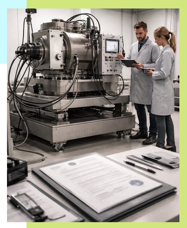 Сертификация оборудования в Дагестанских Огнях от 20646 р. | Алешин-Дгс