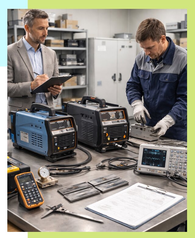 Сертификация сварочного оборудования в Дагестанских Огнях от 18581 р.|Алешин-Дгс