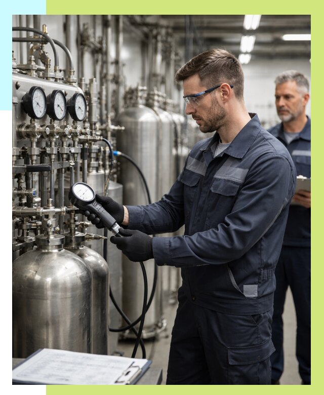 Сертификация оборудования под давлением в Дагестанских Огнях от 46454 р.|Алешин-Дгс