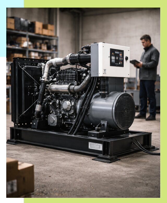 Сертификация дизель генераторов в Дагестанских Огнях от 15485 р. | Алешин-Дгс