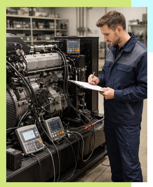 Сертификация дизельных генераторов и их оборудования в Дагестанских Огнях