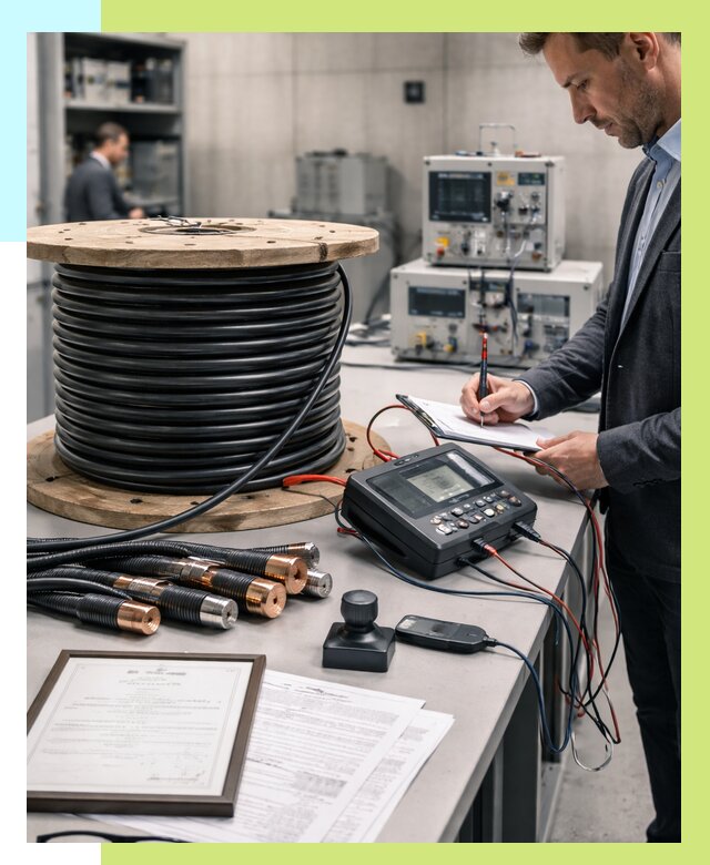 Сертификация кабеля в Дагестанских Огнях от 8258 р. срочно | Алешин-Дгс