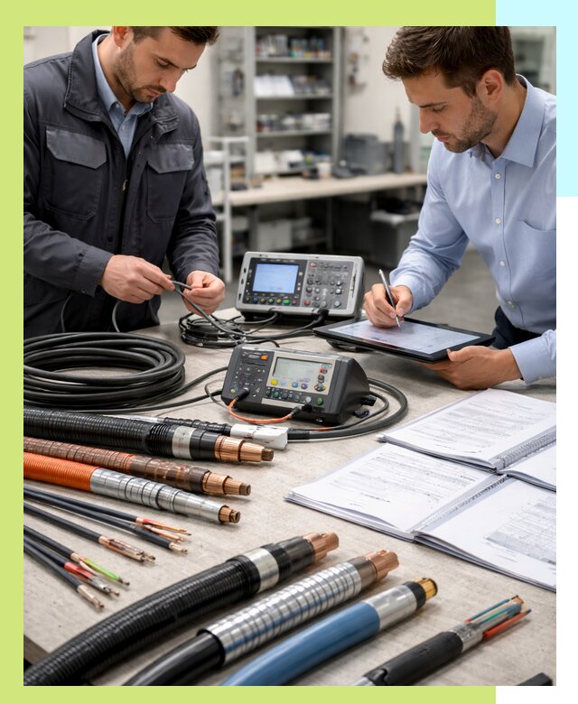 Сертификация кабеля и электропроводки в Дагестанских Огнях под ключ