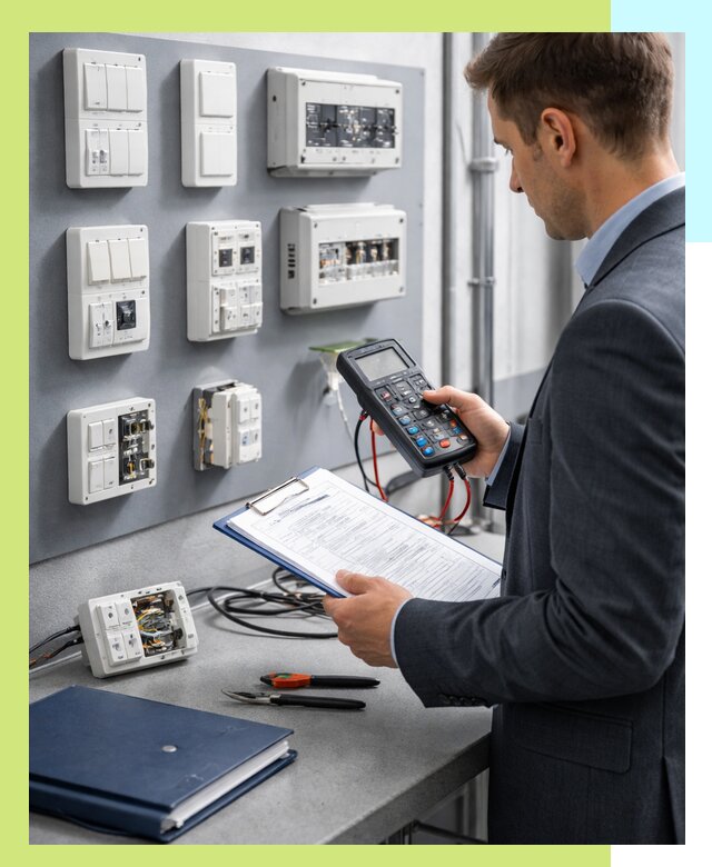 Сертификация электрических и автоматических выключателей в Дагестанских Огнях