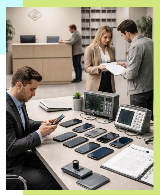 Сертификация телефонов в Дагестанских Огнях от 25808 р. под ключ | Алешин-Дгс