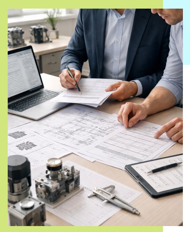 Разработка технических условий на продукцию и оборудование в Дагестанских Огнях