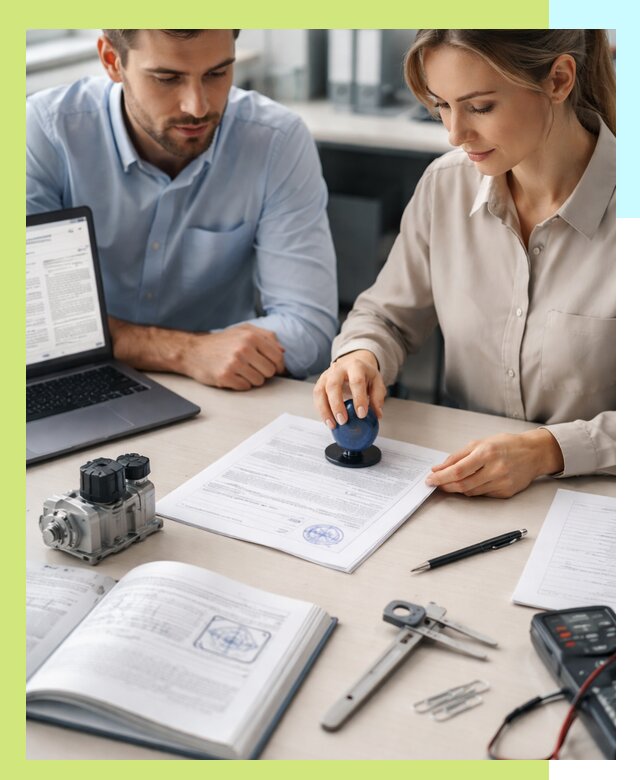 Выдача паспорта изделия и техническая экспертиза продукции в Дагестанских Огнях