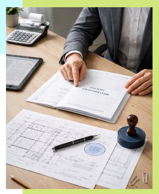 Паспорт эксплуатации в Дагестанских Огнях под ключ от 4645 р. Алешин-Дгс