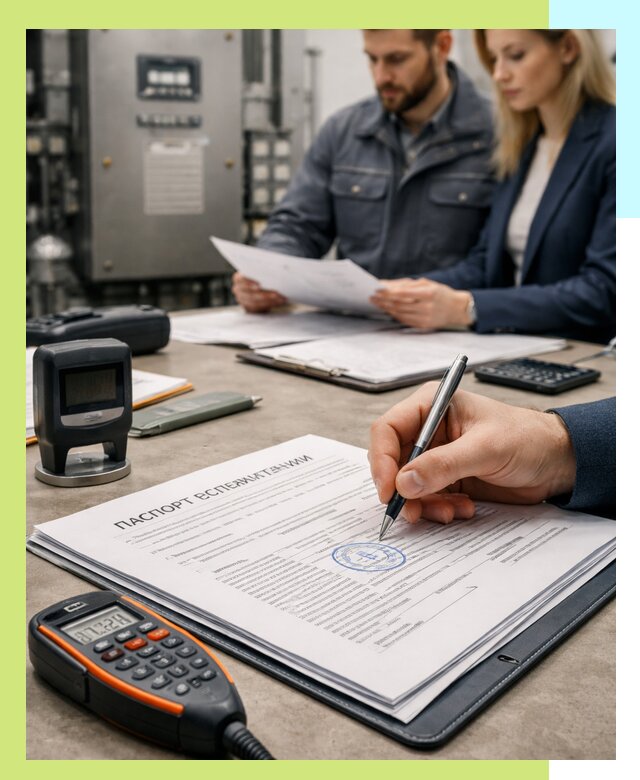 Оформление паспорта эксплуатации оборудования в Дагестанских Огнях