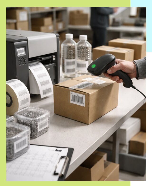 Штрихкодирование продукции и маркировка для продажи в Дагестанских Огнях