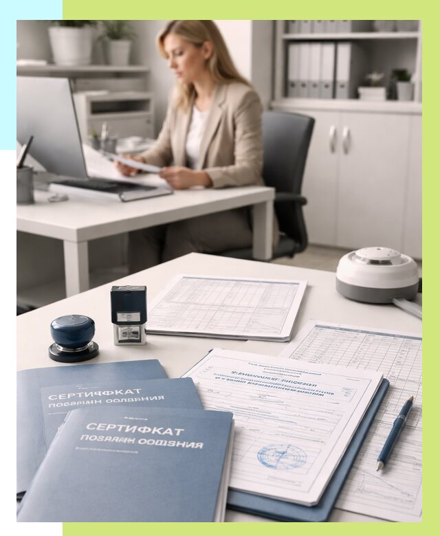 Сертификаты пожарной безопасности в Дагестанских Огнях от 15485 р. | Алешин-Дгс