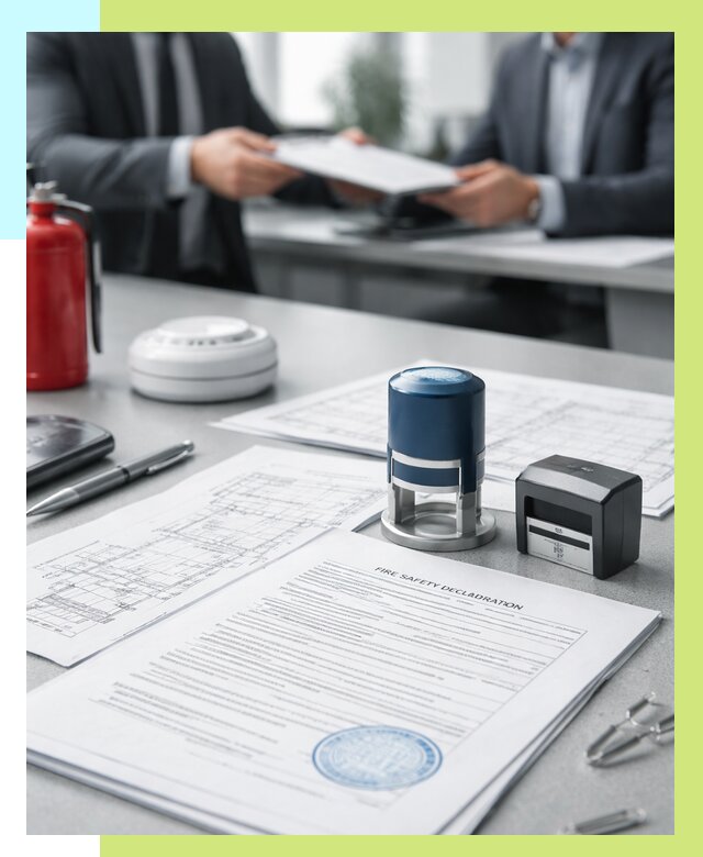 Декларация пожарной безопасности в Дагестанских Огнях от 8258 р. | Алешин-Дгс