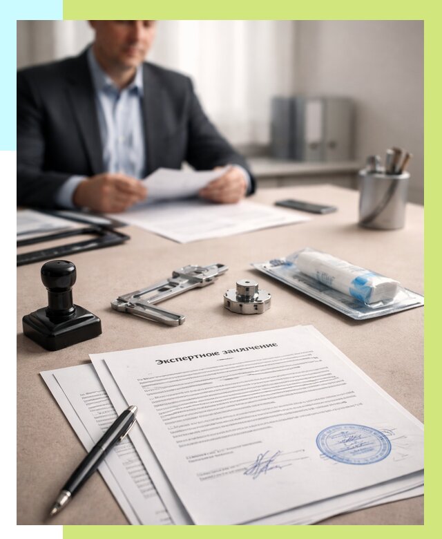 Экспертное заключение на продукцию в Дагестанских Огнях от 8775 р. | Алешин-Дгс