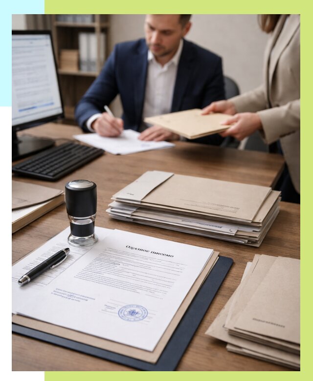 Отказное письмо для таможни в Дагестанских Огнях от 3097 р, Алешин-Дгс