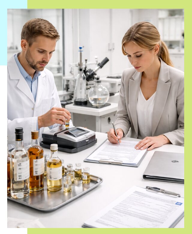 Заключение о спиртосодержании в Дагестанских Огнях, от 5162 р., Алешин-Дгс