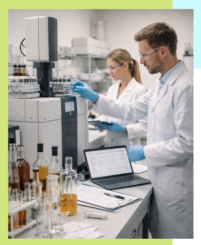 Выдача заключения о спиртосодержании продукции в Дагестанских Огнях