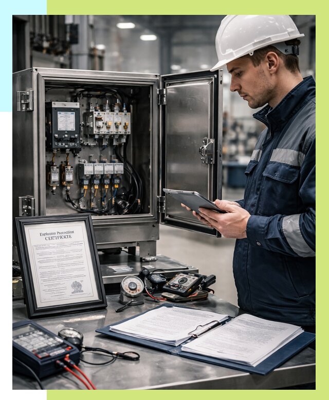 Сертификат взрывозащиты в Дагестанских Огнях от 46454 р. | Алешин-Дгс