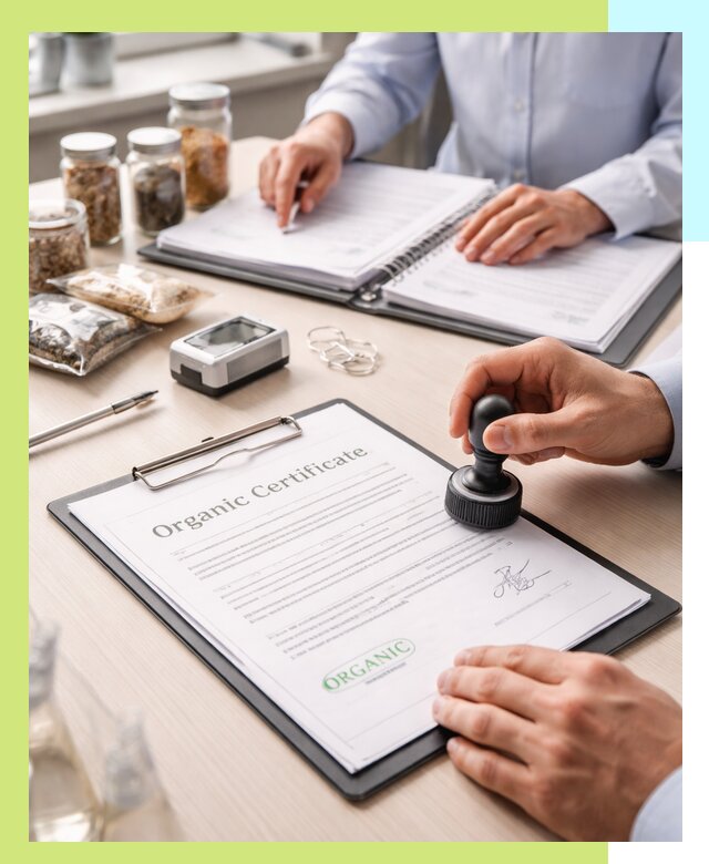 Получение органик сертификата для продукции в Дагестанских Огнях