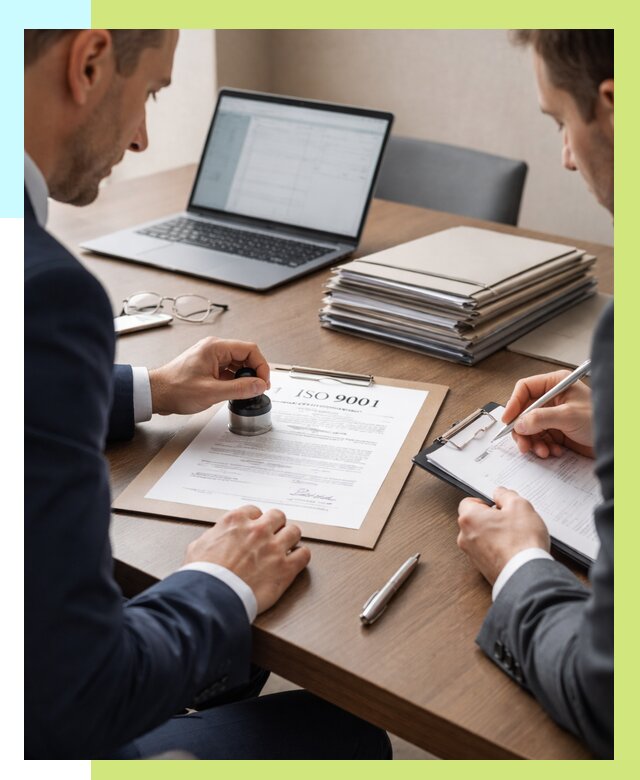 Сертификат ISO 9001 в Дагестанских Огнях купить от 82584 р. | Алешин-Дгс