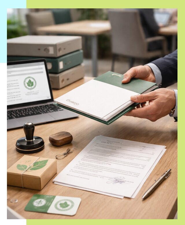 Сертификат ISO 14001 в Дагестанских Огнях от 36131 р. Заказать у Алешин-Дгс