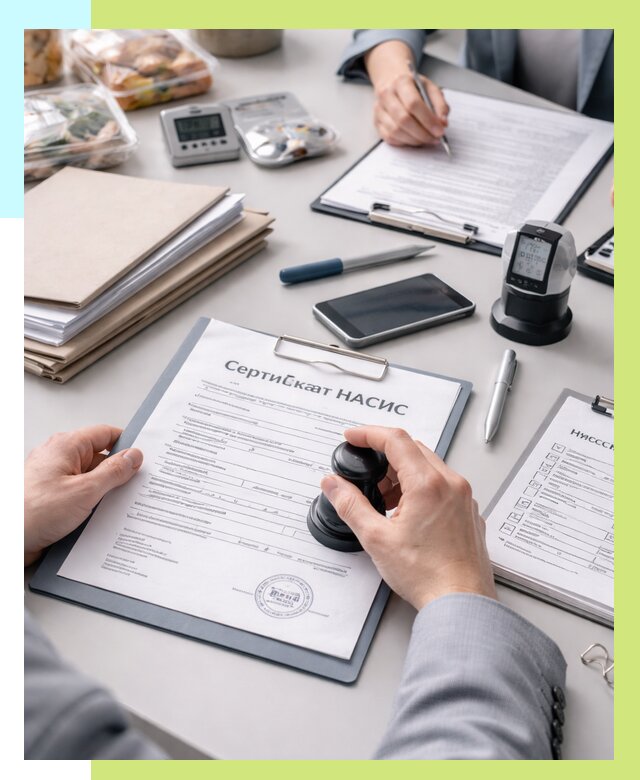 Сертификат HACCP в Дагестанских Огнях под ключ от 18581 р. срочно Алешин-Дгс